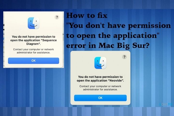 How To Fix “You Don’t Have Permission To open The app error on Mac Big Sur?