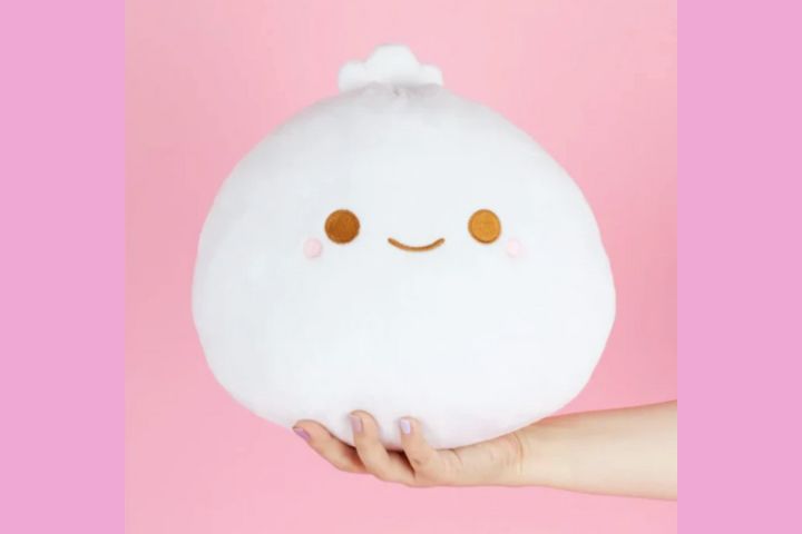 heatable dumpling plushie