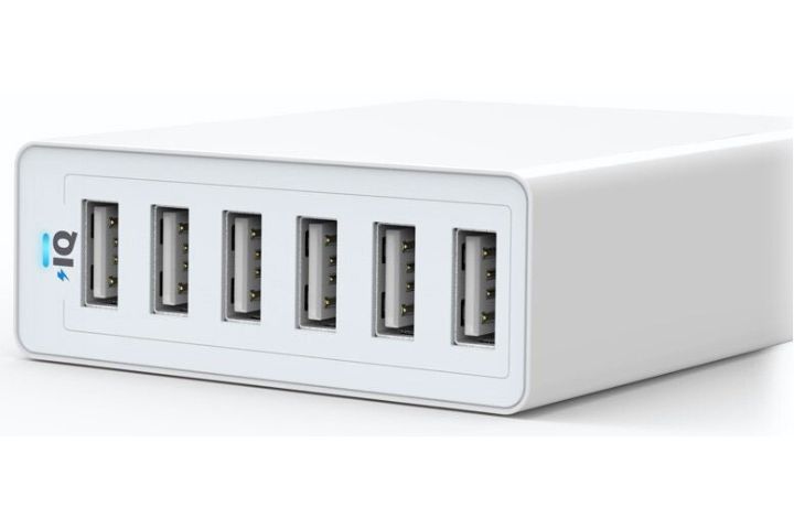 six-port USB charging station